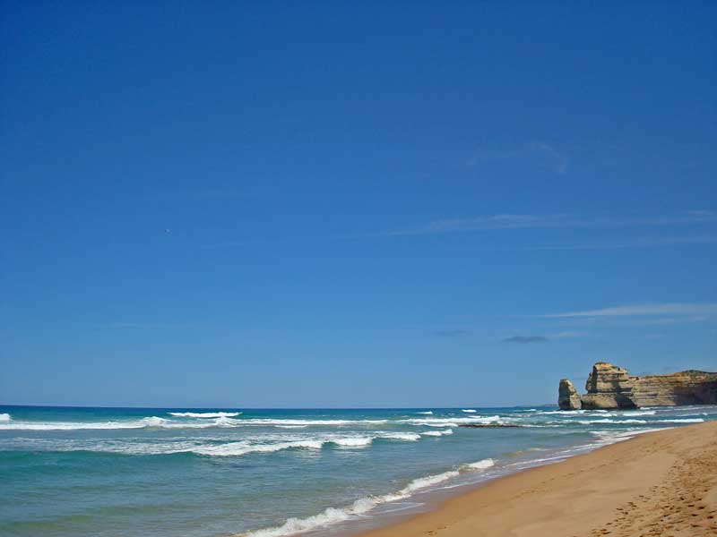 Beach View along the Great Ocean Road