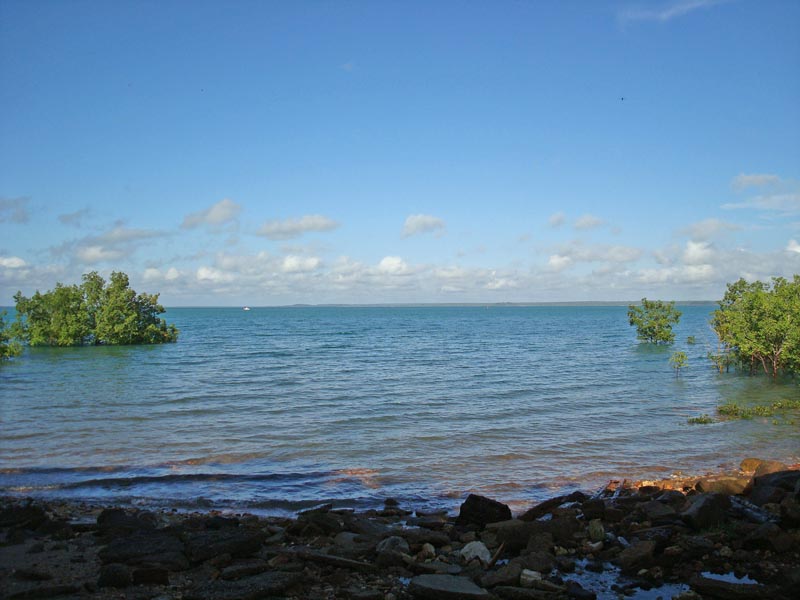 By the shore in Darwin